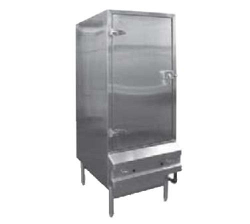 All Strong EQ-48NL BBQ Oven Gas 48W x 48D x 82H Adjustable Pilot Valve Stainless Steel Construction 143000 BTU