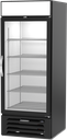Beverage Air MMR27HC-1-B MarketMax Refrigerated Merchandiser One Section 25.97 cu ft Capacity Black Exterior