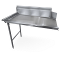 Steel Works SWCDT-72L Dishtable, Clean Straight