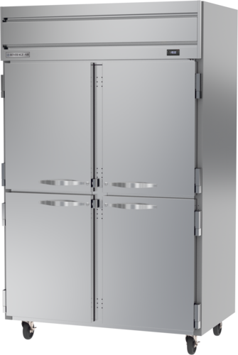 Beverage Air HFS2HC-1HS Horizon Series Freezer Reach In Two Section 45.2 Cu Ft with Solid Doors and Adjustable Shelves