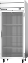Beverage Air HRP1WHC-1G Horizon Series Refrigerator Reach In 30.76 cu ft One Wide Section Glass Door