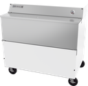 Beverage Air SMF49HC1W School Milk Cooler 49 Inch Forced Air 19.66 Cu Ft Single Access with Digital Thermometer
