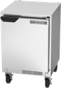 Beverage Air UCR20HC Undercounter Refrigerator 20 inch 2.25 cu ft Solid Door Stainless Steel Made in USA