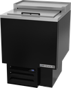Beverage Air GF24HC-B Glass Froster Underbar Model 24 Inch 4 Cu Ft Stainless Steel Top Black Exterior