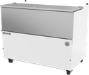 Beverage Air SM49HC-W School Milk Cooler Cold Wall 49 Inch 20 Cu Ft Single Access White Exterior