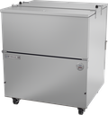 Beverage Air ST34HC-S School Milk Cooler Cold Wall Dual Access 12.37 cu ft Stainless Steel Made in USA