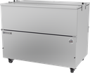 Beverage Air ST49HC-S School Milk Cooler Cold Wall Dual Access 49 Inch Stainless Steel 18.97 Cu Ft Capacity