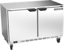 Beverage Air UCR48AHC Undercounter Refrigerator 48 inch Two Section 11.82 cu ft Stainless Steel Made in USA