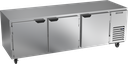Beverage Air UCR93AHC Undercounter Side-Mount Refrigerator 93W 29.7 cu ft Stainless Steel 3 Doors 6 Shelves Made in USA