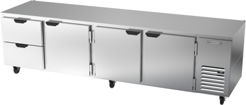 Beverage Air UCRD119AHC-2 Undercounter Refrigerator 119W 52.5 cu ft Stainless Steel 2 Drawers 3 Doors 6 Shelves
