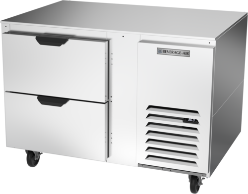 Beverage Air UCRD46AHC-2 Undercounter Refrigerator 46 inch Wide 16.7 cu ft Stainless Steel Drawers Made in USA