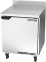 Beverage Air WTR27AHC Worktop Refrigerator One Section 27 Inch Solid Door Stainless Steel 6.13 Cu Ft