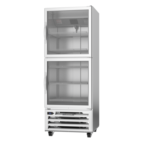 Beverage Air RI18HC-HG Reach-in Refrigerator 16.85 cu ft One Section with Glass Doors and Adjustable Shelves