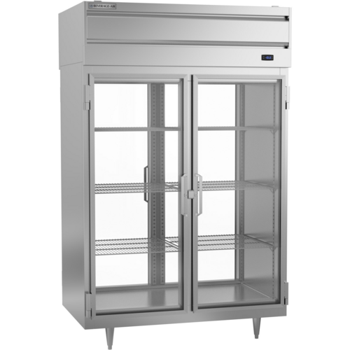 Beverage Air PFD2HC-1BG Freezer Pass-Thru Two-Section 48.33 cu ft Top-Mounted Refrigeration Glass Doors