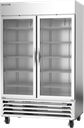 Beverage Air HBRF49HC1A G Horizon Series Dual Temp Refrigerator Freezer Reach In 42 Cu Ft Stainless Steel