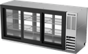 Beverage Air BB72HC-1-GS-F-PT-S Refrigerated Open Food Rated Back Bar Pass-Thru Storage Cabinet 72 Inch 22 Cu Ft