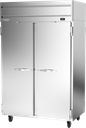 Beverage Air HH2-1S-PT Horizon Series Warming Cabinet Pass-Thru Two-Section 45 Cu Ft Stainless Steel Made in USA