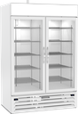 Beverage Air MMRR49HC-1-A-WW MarketMax Dual Temp Merchandiser Reach In Two Section 52W 21 Cu Ft Capacity