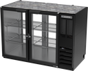 Beverage Air BB48HC1FGPTB Refrigerated Pass-Thru Back Bar Open Food Rated Refrigerator 48W 34H 136 cu ft Capacity