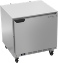Beverage Air UCF32AHC Undercounter Freezer 32 inch 7.2 cu ft Solid Door Stainless Steel Made in USA