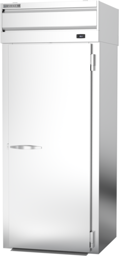 Beverage Air PRT1XTHC-1AS P-Series Extra Tall Roll-Thru Refrigerator 42.27 cu ft with LED Lighting and Adaptive Defrost