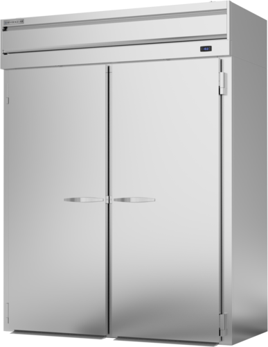 Beverage Air PFI2XTHC1AS Extra Tall Roll-In Freezer 77.35 cu ft Two Section with Locking Doors and LED Lighting
