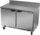 Beverage Air WTRF48AHC Worktop Refrigerator Freezer 48 inch Two Section Stainless Steel 5.31 cu ft Capacity