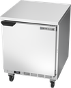 Beverage Air WTF27AHC-FLT Worktop Freezer 27 inch One Section 5.87 cu ft Solid Door Stainless Steel