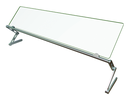 Hatco ALLIN1-60 Flav-R-Shield Food Shield Portable Adjustable Collapsible 60W x 14D Clear Acrylic Aluminum