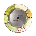 Robot Coupe 28063W Slicing Disc 2mm 5/64 Inch for Food Processor