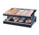 Hatco GR3SDS-33 Glo-Ray Designer Slant Display Warmer Countertop with Adjustable Thermostat and Heated Glass Shelf