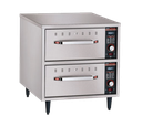 Hatco HDW-2N Warming Drawer Unit Free Standing Narrow Two Drawers Stainless Steel Construction Thermostatic Controls