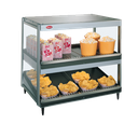 Hatco GRSDS/H-36D Glo-Ray Merchandising Warmer Countertop 14 Rods Pass Thru Design 2 Shelves Stainless Aluminum