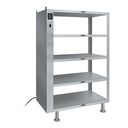 Hatco GRS2G39205515 Glo-Ray 2-Go Heated Holding Shelves 39W x 20D 5-Tier Stainless Steel Touchscreen Controls