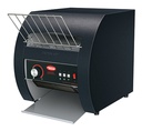 Hatco TQ3-10-120 Toast-Qwik Conveyor Toaster Countertop Horizontal Manual Controls All Bread Types 6-7 Slices Min