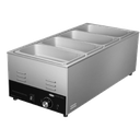 Hatco CHW-FUL Food Warmer Electric Countertop 1/1 Pan Capacity Wet Dry Operation Stainless Steel 1440 Watts