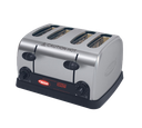 Hatco TPT-120 Pop-Up Toaster 4 Slot Stainless Steel 1440 Watts Manual Controls Removable Crumb Tray