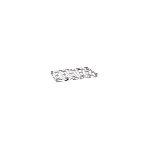 Metro Super Erecta 1424NK4 Industrial Wire Shelf, Metroseal Gray Epoxy, 14" x 24"