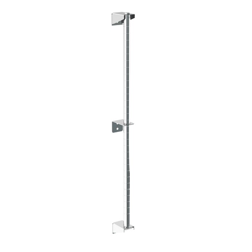 Metro 33PDF Super Erecta Wall Mount Post, Chrome, 33" H