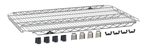 Metro EZA-2436NC Super Erecta EZ-ADD Wire Shelf, Chrome, 24" x 36"