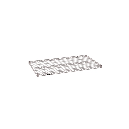 Metro Super Erecta 2442NK4 Industrial Wire Shelf, Metroseal Gray Epoxy, 24" x 42"