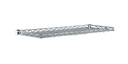 Metro 1260CSNC Super Erecta Industrial Wire Cantilever Shelf, Chrome, 12" x 60"