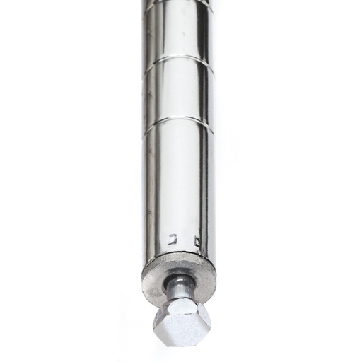 Metro Super Erecta 63P-STKD SiteSelect Industrial Wire Shelving Staked Post, Chrome, 63"H