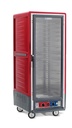 Metro C539-CFC-U C5 3 Series Insulated Holding/Proofing Cabinet, Full Height, Full Length Clear Door, Universal Wire Slides, 120V, 60Hz, 2000W, Red