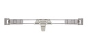 Metro MXL24-2S Stackable Shelf Ledge (Back) for MetroMax i Industrial Plastic Shelving, 24" L x 2" H