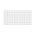Metro WG2448K4 SmartWall Wire Grid, Metroseal Gray Epoxy, 24" x 48"