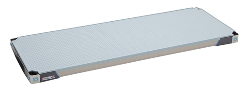 MetroMax i MX1848F Plastic Industrial Shelf with Solid Mat, 18" x 48"