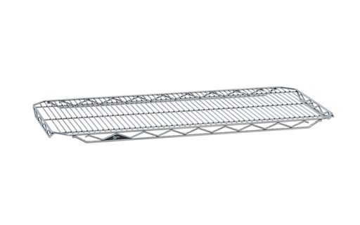 Metro 2460QC qwikSLOT Wire Display Shelf, Chrome,24" x 60"
