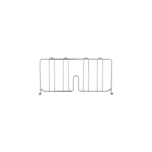 Metro DD18C Super Erecta 8" High Shelf Divider for Wire Shelves, Chrome, 18"