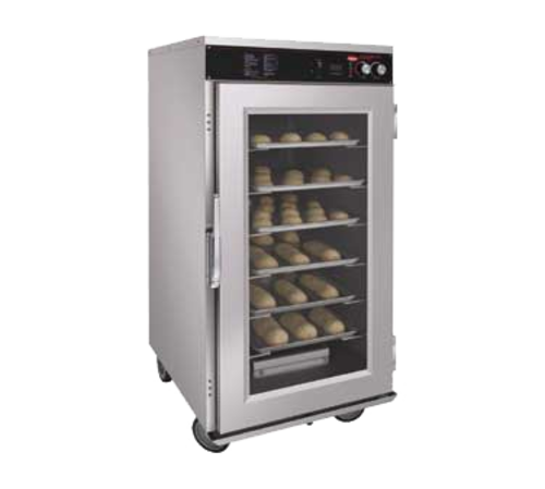 Hatco FSHC-12W1 Flav-R-Savor Humidified Holding Cabinet Stainless Steel with Universal Slides and Swivel Casters